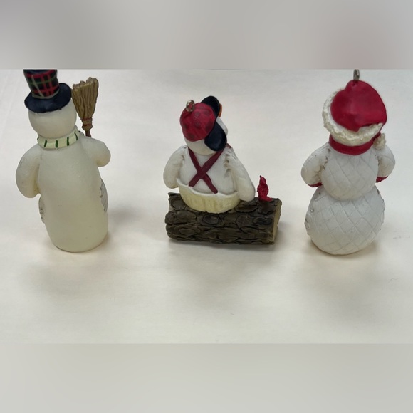 Set of 3 Hallmark Keepsake Snowman Christmas Ornaments. - Picture 11 of 11